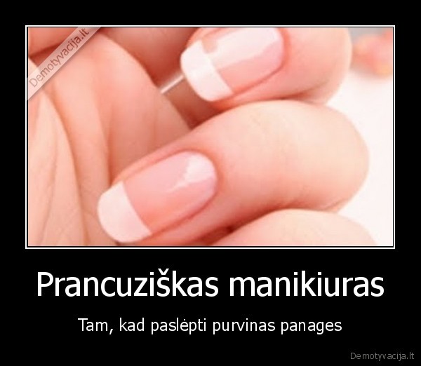 Prancuziškas manikiuras