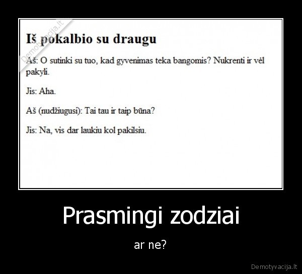 Prasmingi zodziai