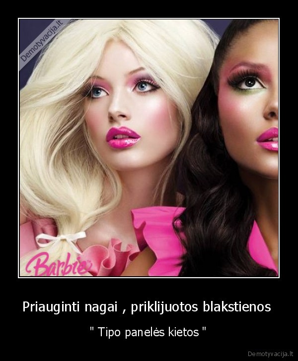 Priauginti nagai , priklijuotos blakstienos 