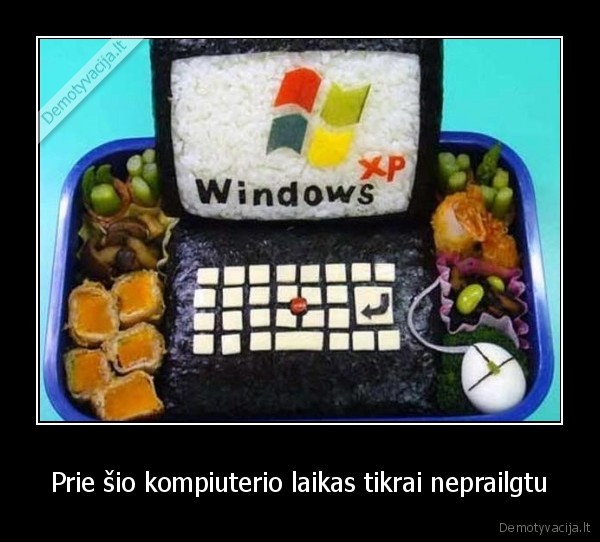 Prie šio kompiuterio laikas tikrai neprailgtu
