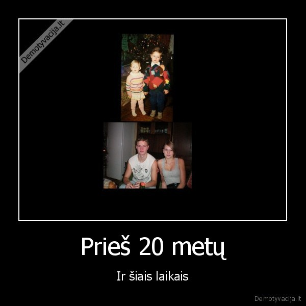 Prieš 20 metų