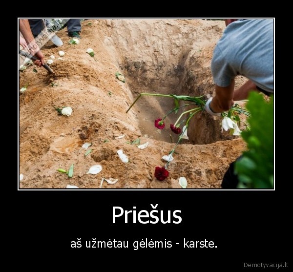 priesas,geles,karstas