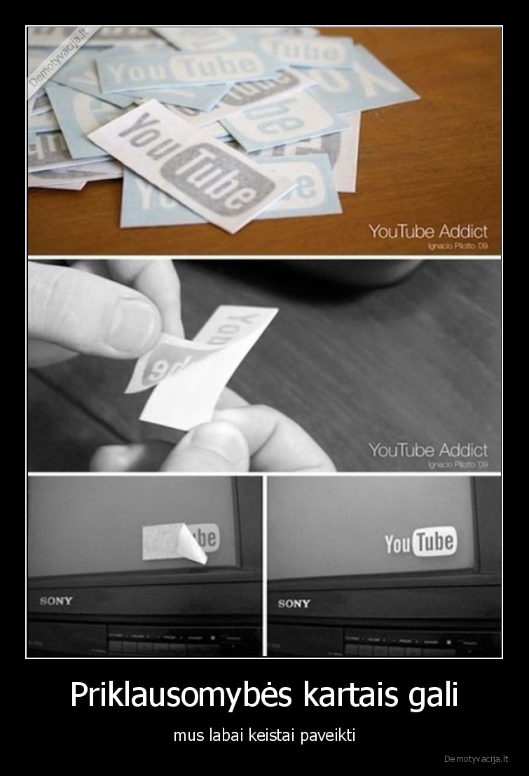 priklausomybe,youtube,televizija