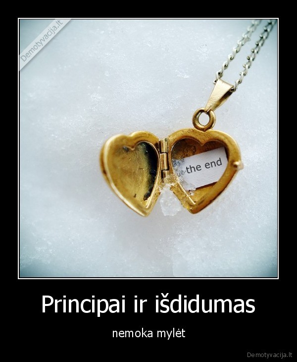 Principai ir išdidumas