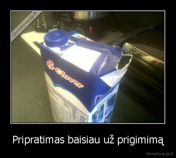 Pripratimas baisiau už prigimimą