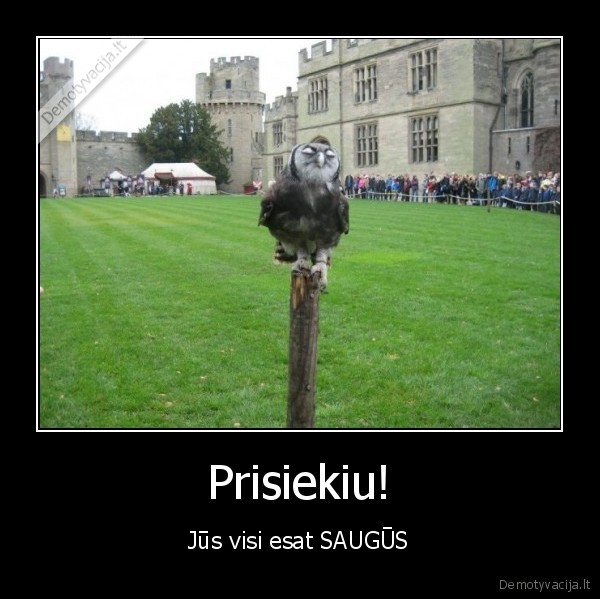 Prisiekiu!