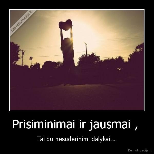 Prisiminimai ir jausmai , 