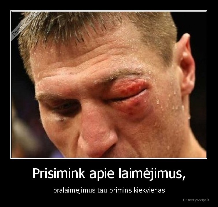 laimejimai,motyvacija,pralaimejimas