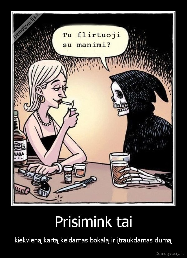 flirtas,mirtis