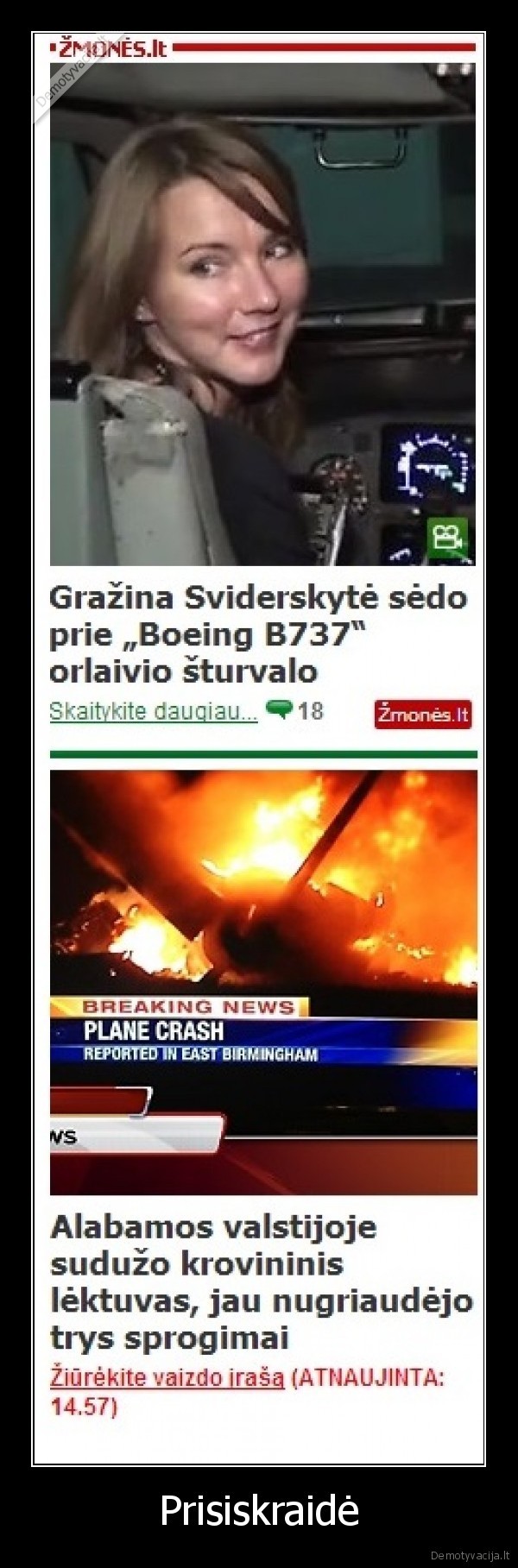 boba, uz, vairo,prisiskraide