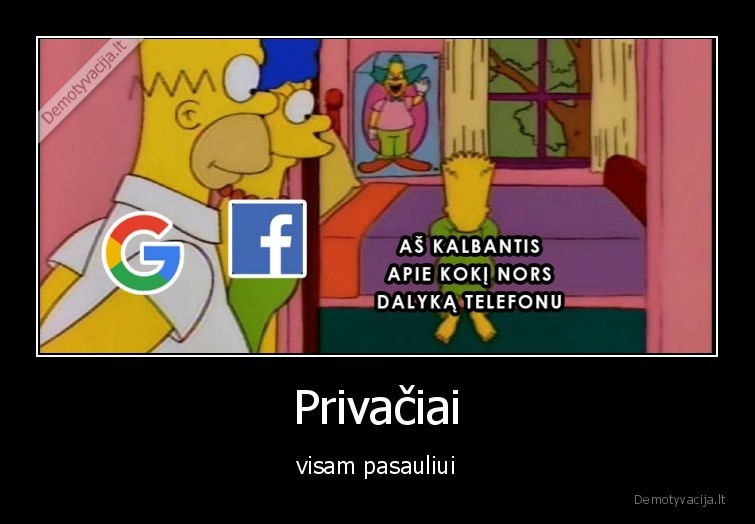 reklamos,privatumas,informacija,google,facebook