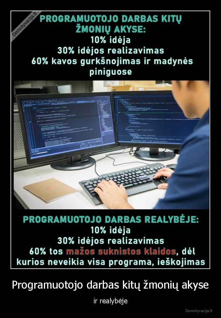 programuotojas,darbas,it,uzpakalis
