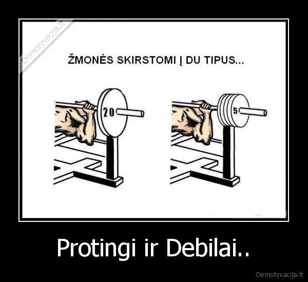 Protingi ir Debilai..