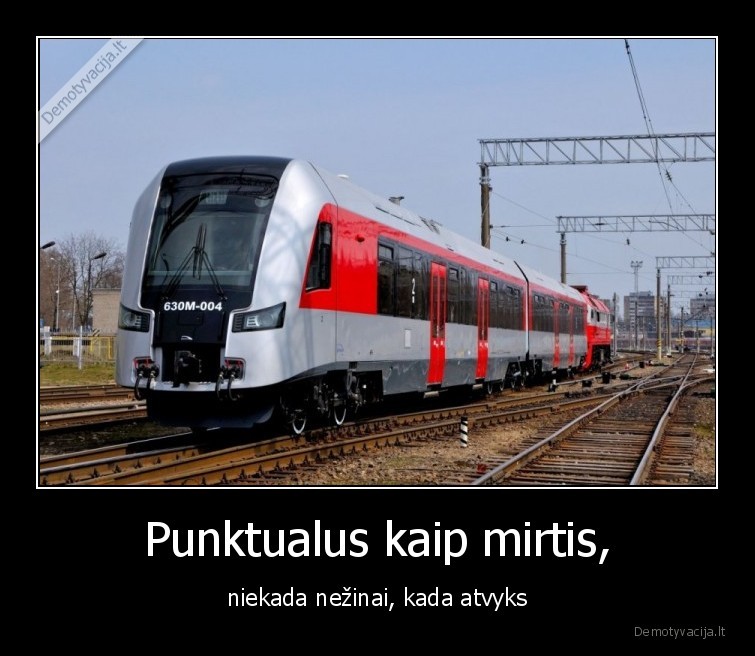 mirtis,traukinys,punktualumas