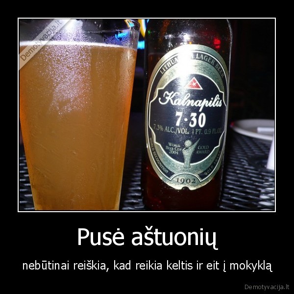 Pusė aštuonių