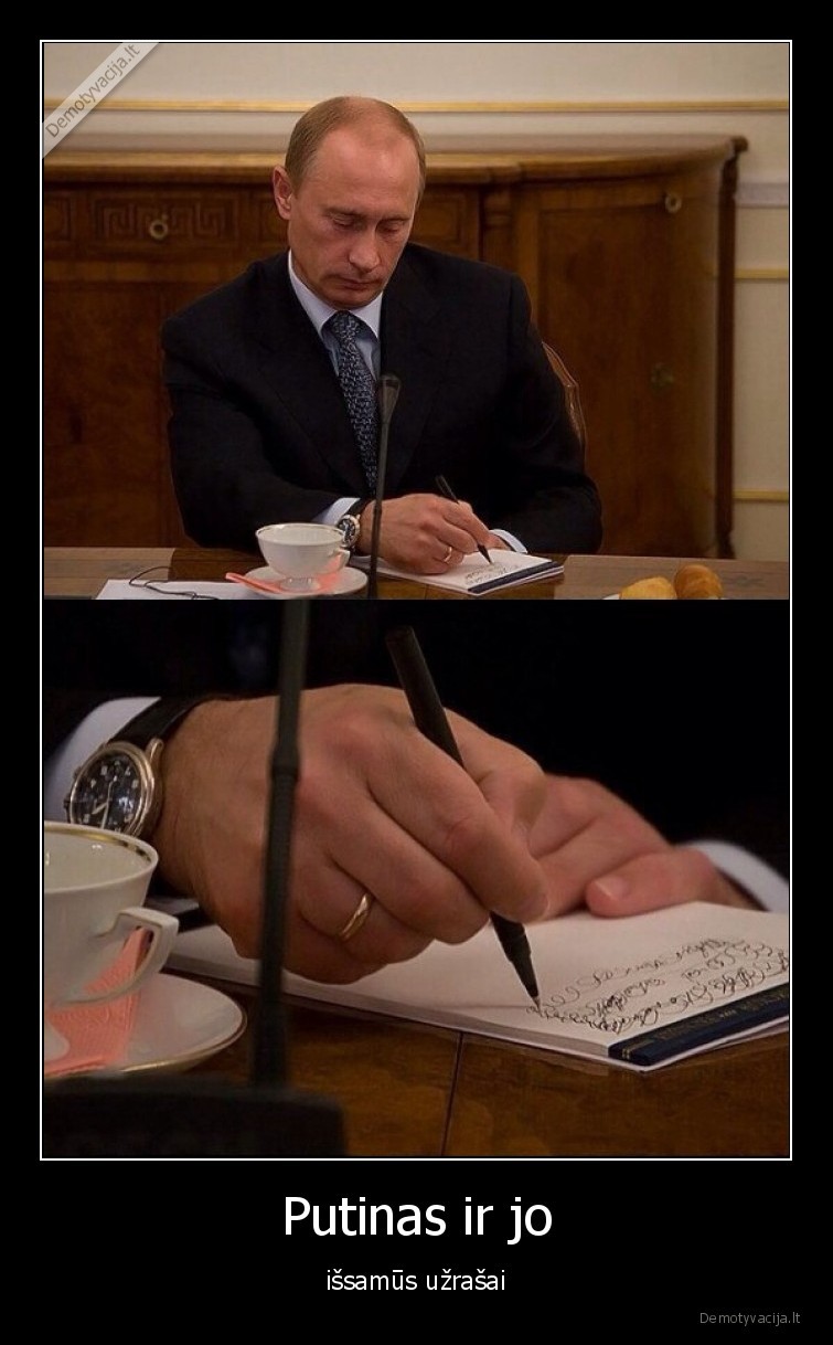putinas,uzrasai,mintys,rastas