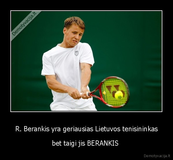 ricardas, berankis,be, ranku,zaidzia, tenisa