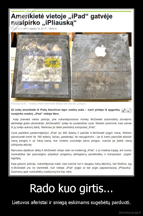 Rado kuo girtis...