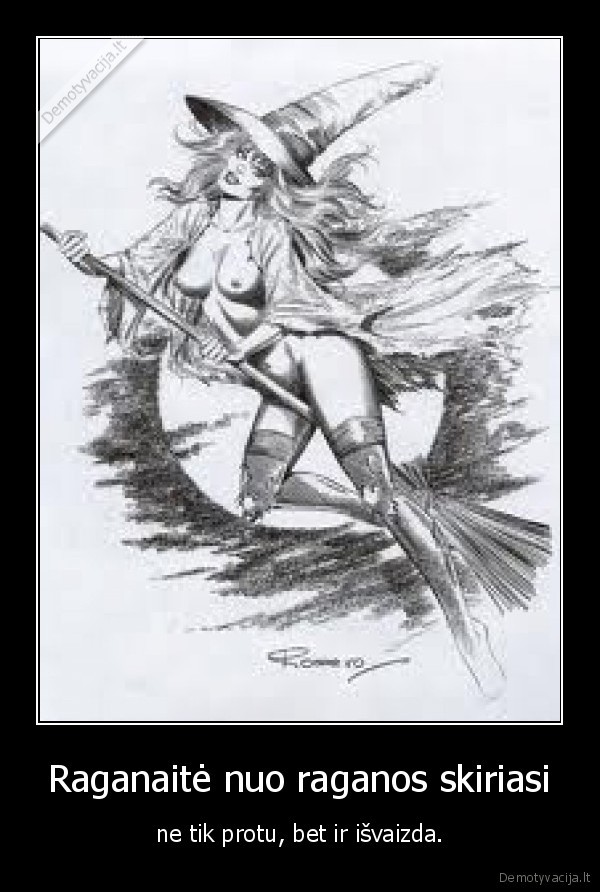 ragana,raganaite,gyvenimas,skiriasi