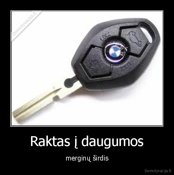 raktas,mergina,bmw