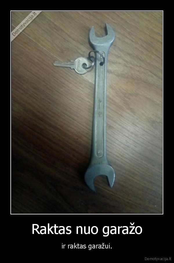 raktas,garazas