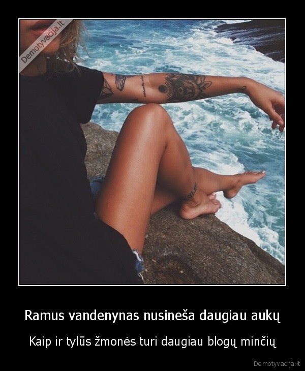 Ramus vandenynas nusineša daugiau aukų