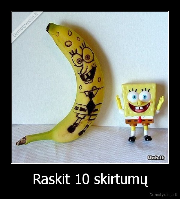 Raskit 10 skirtumų