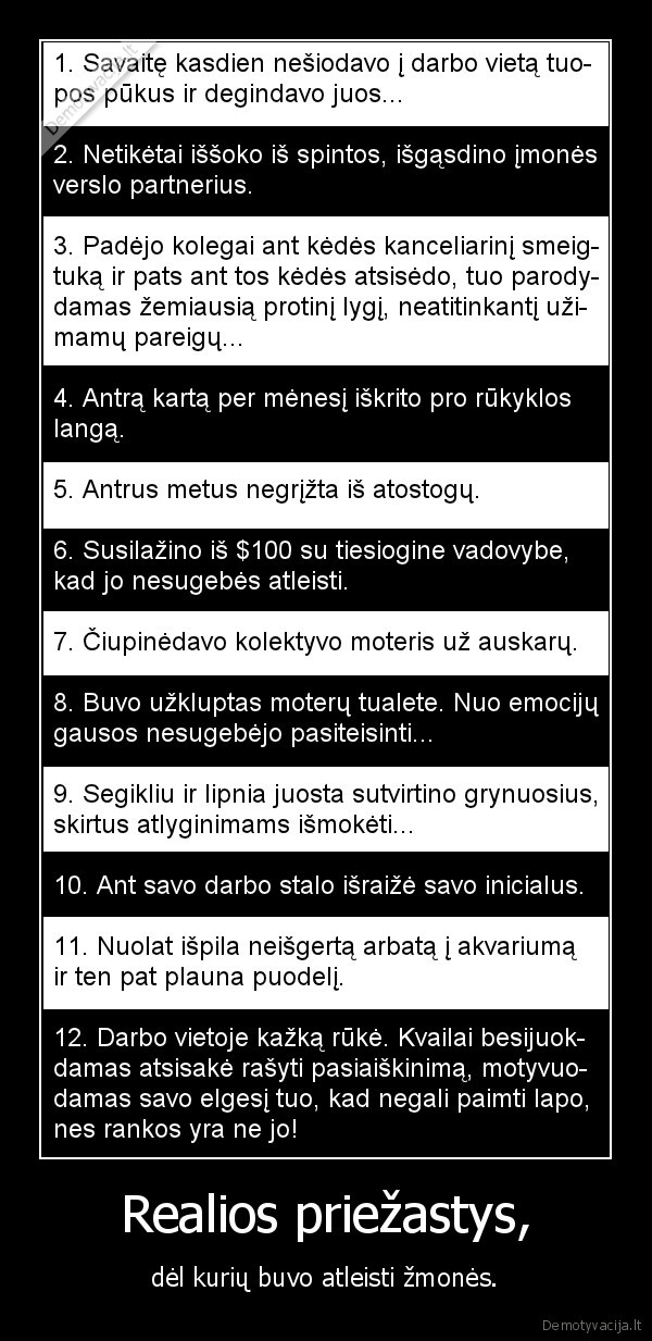 Realios priežastys,