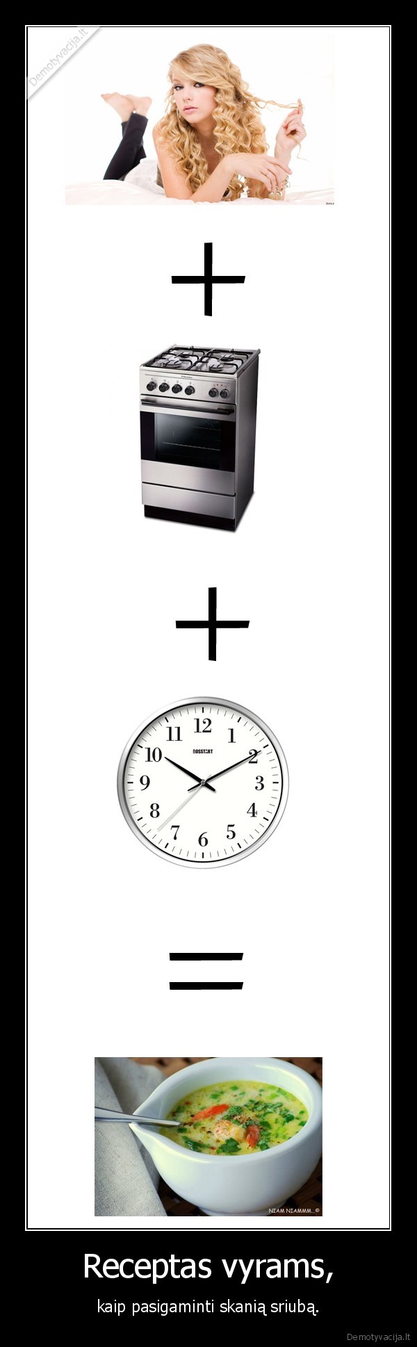Receptas vyrams,