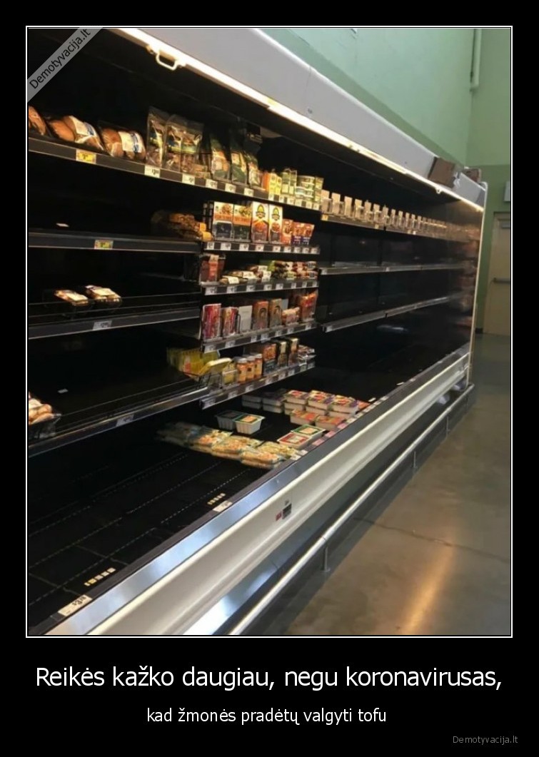 tofu,koronavirusas,parduotuve,pandemija
