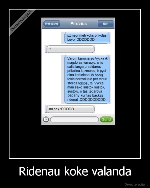 Ridenau koke valanda