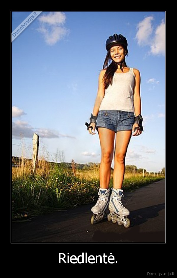 lenta, ratai, riedlente