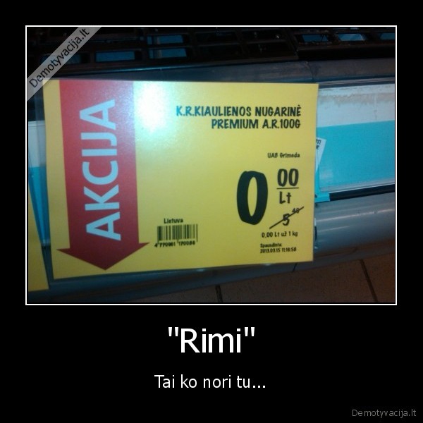 rimi, parduotuve