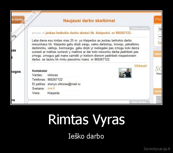 Rimtas Vyras