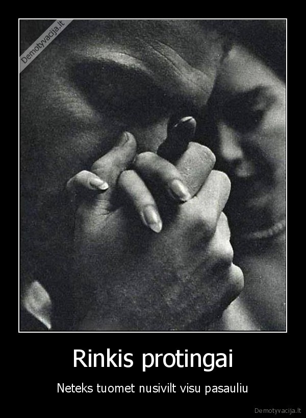 Rinkis protingai