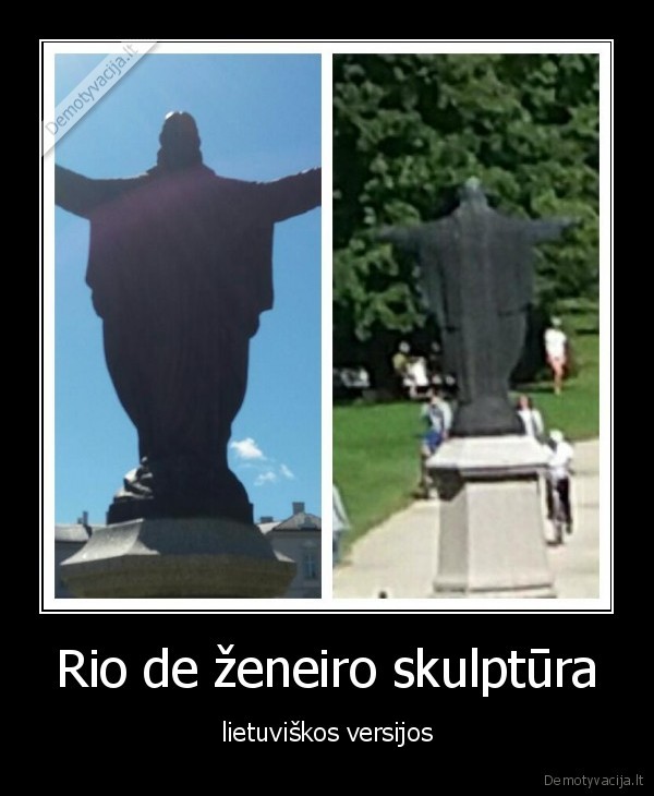 Rio de ženeiro skulptūra