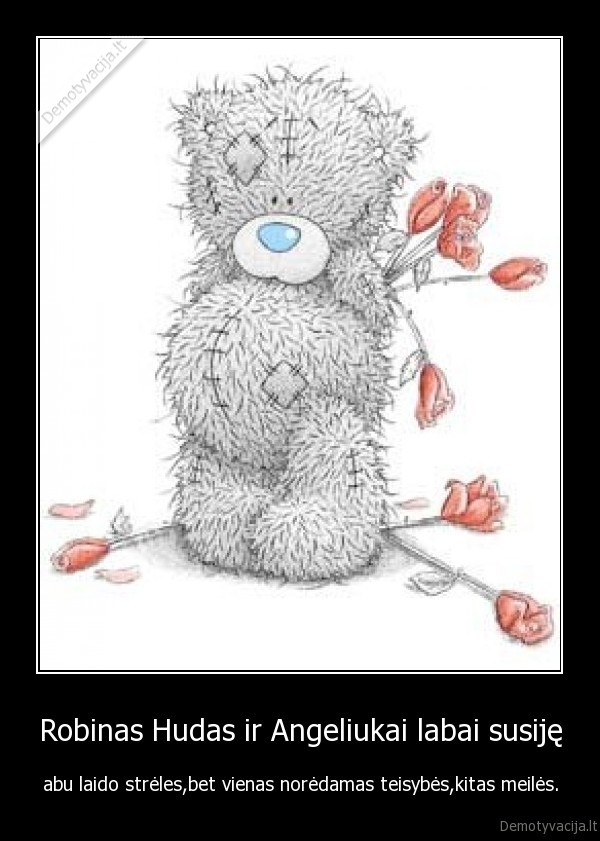 Robinas Hudas ir Angeliukai labai susiję