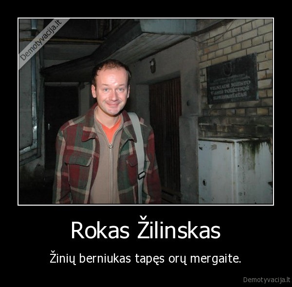 zilinskas,rokas,gejus,ziniu
