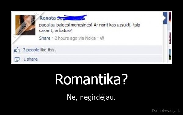 romantika,menesines