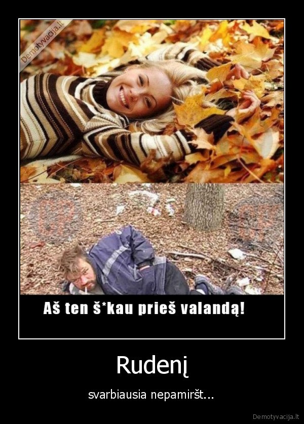 ruduo,lapai,pavojinga