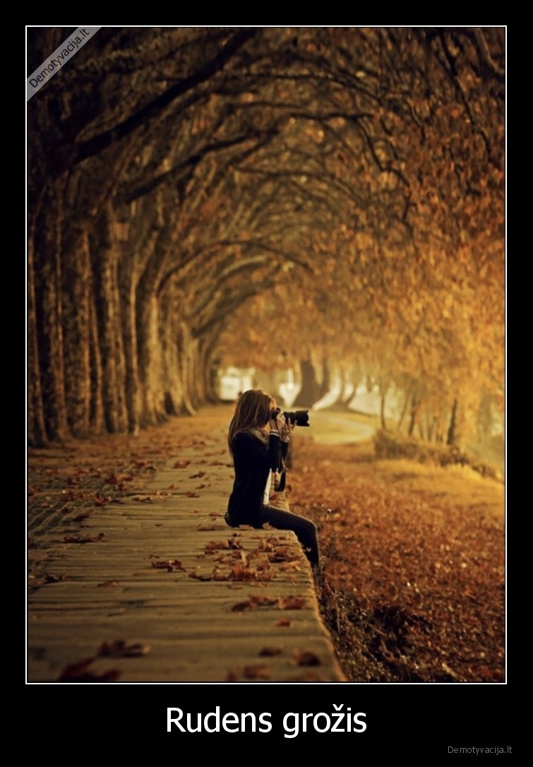 ruduo,mergina,fotografija