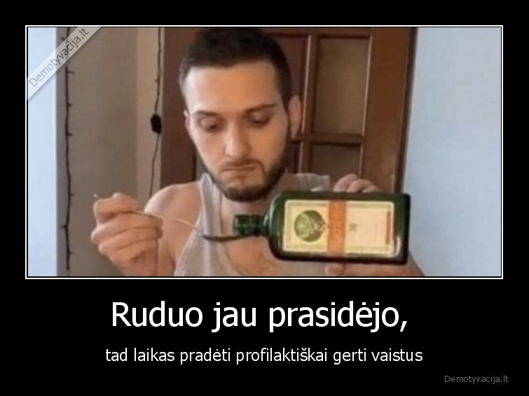 vaistai,profilaktika,ruduo