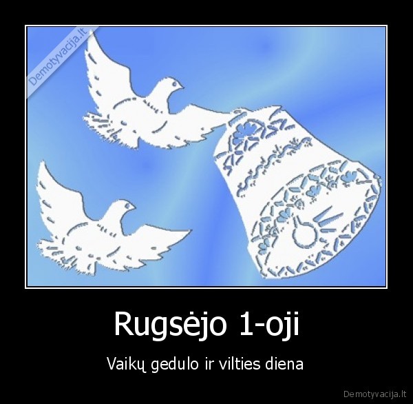Rugsėjo 1-oji