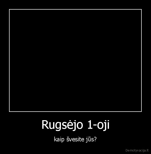 Rugsėjo 1-oji