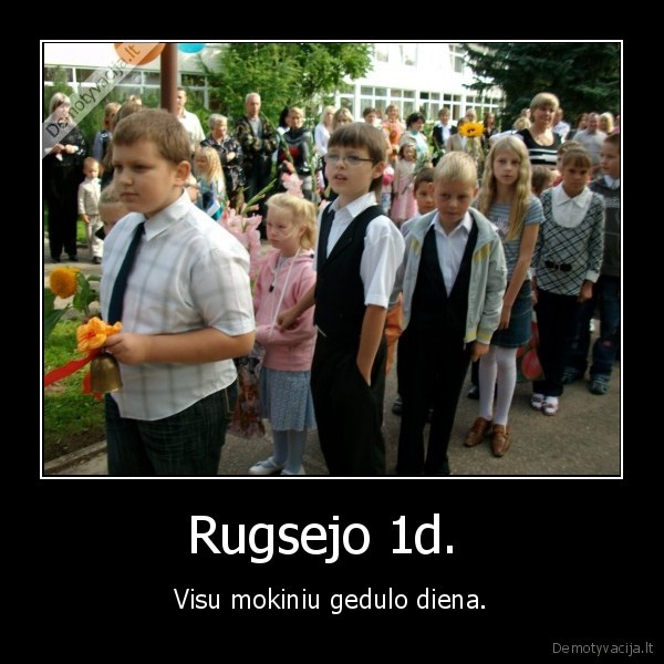 Rugsejo 1d. 