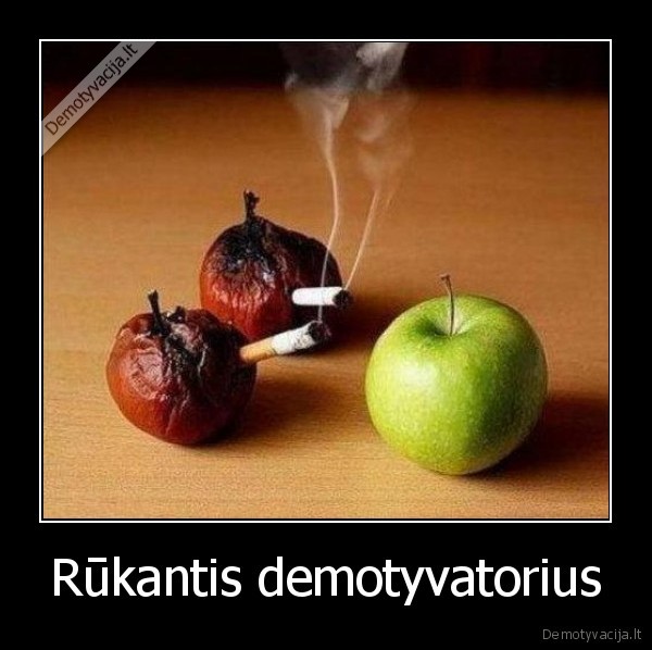 Rūkantis demotyvatorius