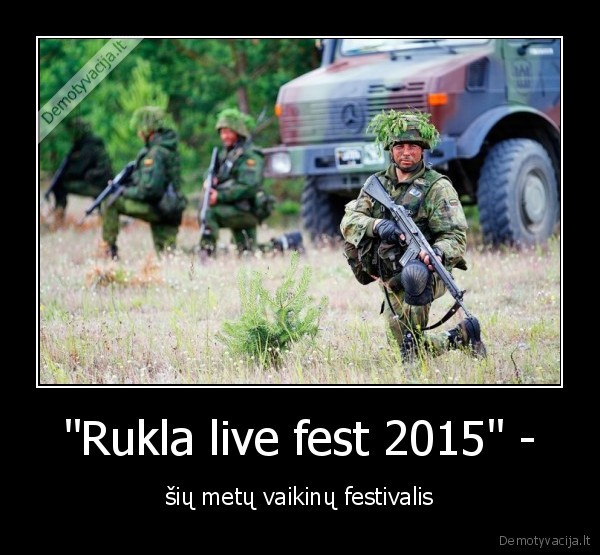 festivalis,rukla,kariuomene