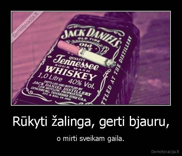 mirtis,rukyti,rukymas,jack, daniels,gerti