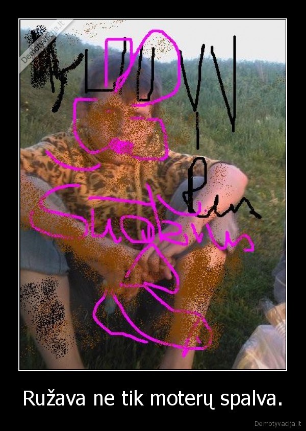 Ružava ne tik moterų spalva.
