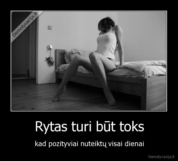 mergina,diena,rytas,nuteikti,pozityvas,lova